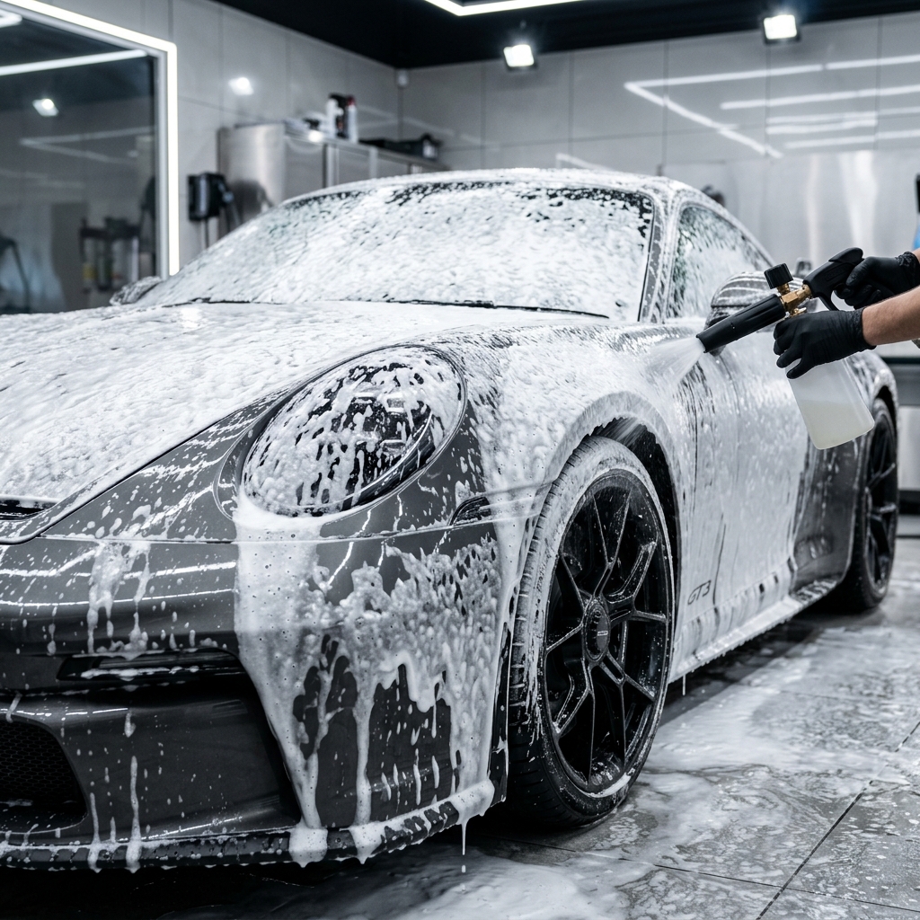 Premium foam wash