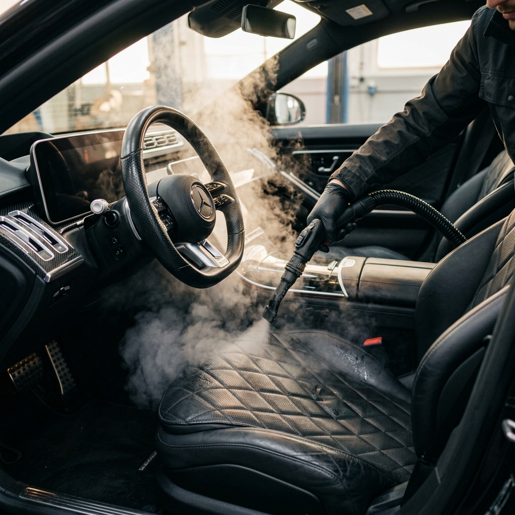 Interior steam detailing